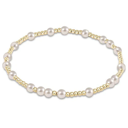 Hope Unwritten Bead  Bracelet - Pearl