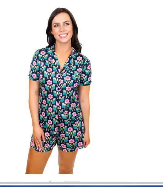 Flower bird pjs