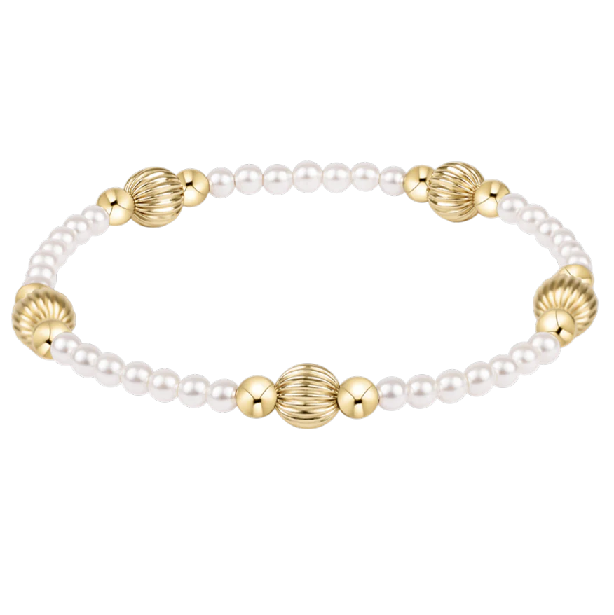 PURPOSE DIGNITY 6MM PEARL BRACELET