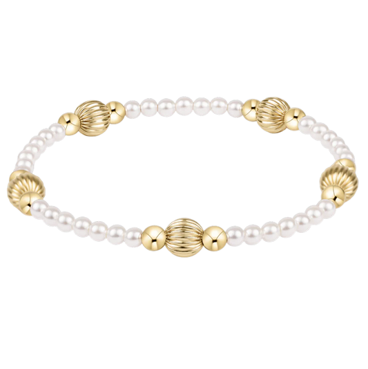 PURPOSE DIGNITY 6MM PEARL BRACELET