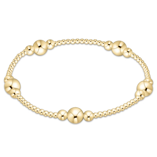 purpose gold 6mm bracelet