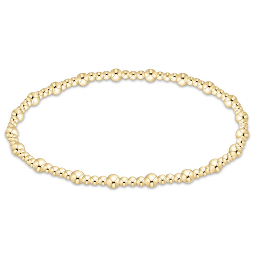sincerity gold 3mm bracelet