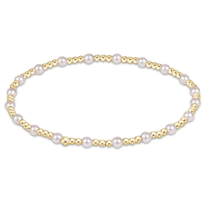 sincerity gold 3mm bracelet