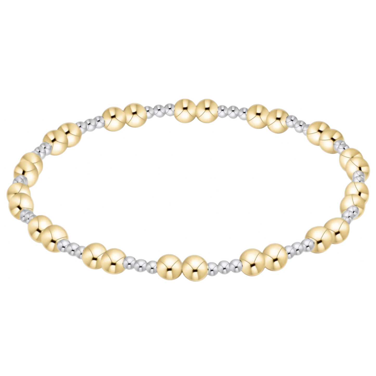 Together mixed metals bracelet