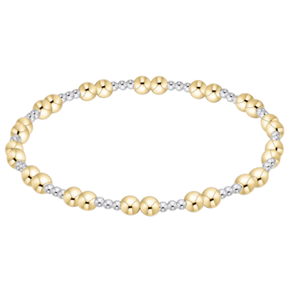 Together mixed metals bracelet