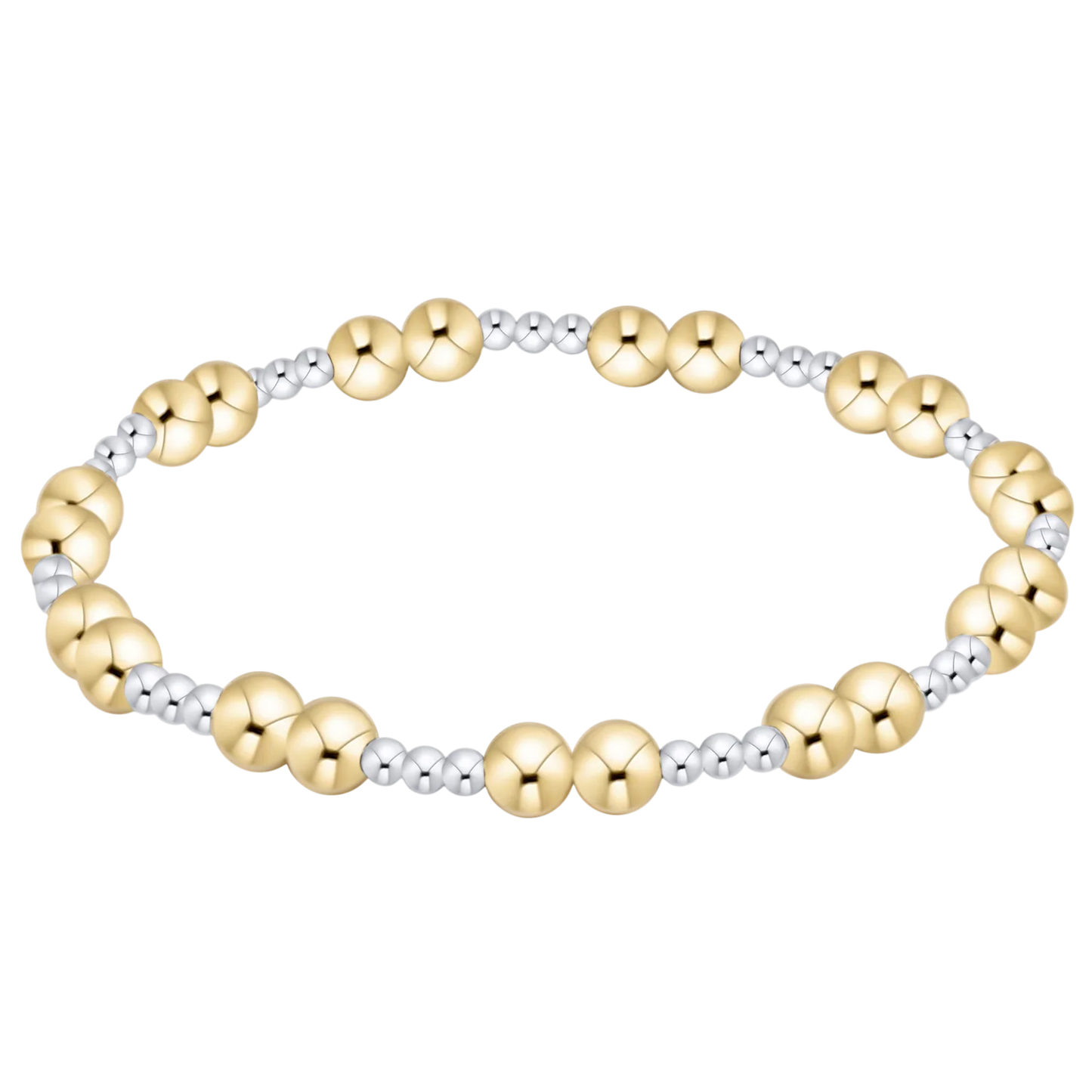 Together mixed metals bracelet