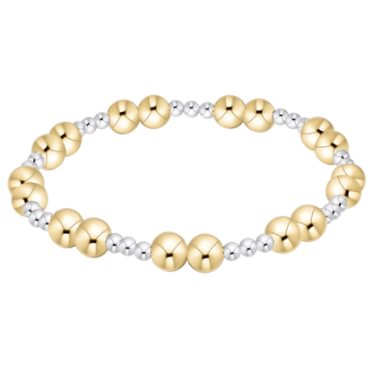 Together mixed metals bracelet