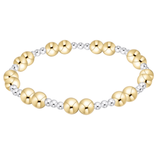 Together mixed metals bracelet