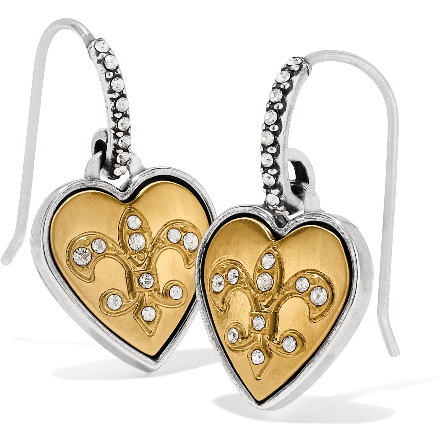 ONE HEART FRENCH WIRE EARRING