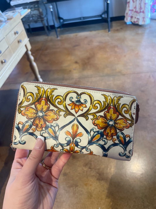 brighton print wallet