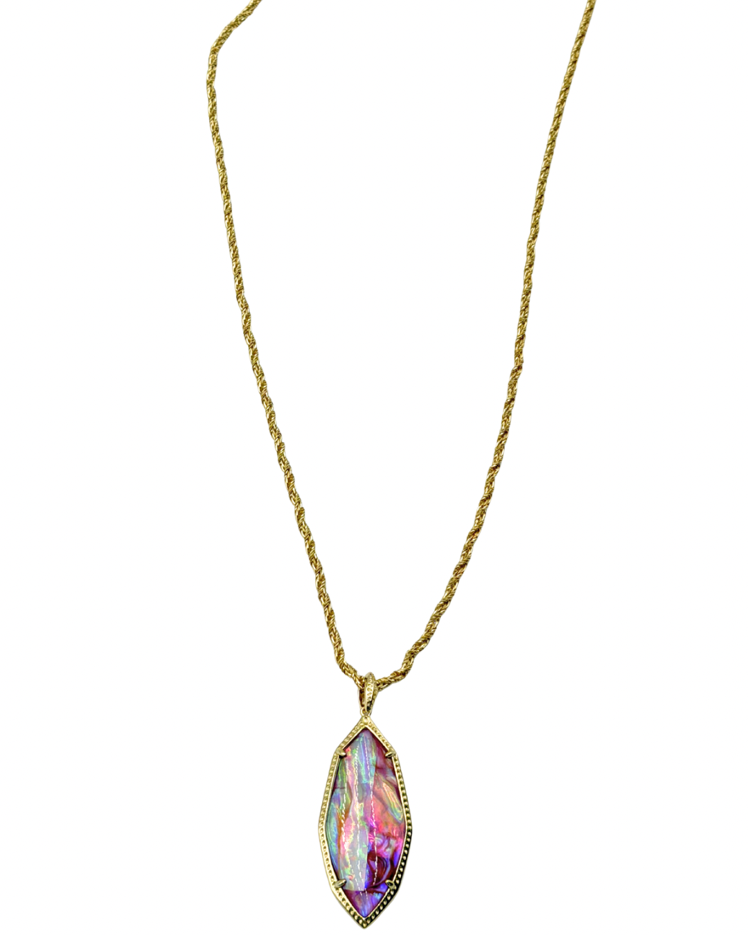 ophelia large long pendant necklace