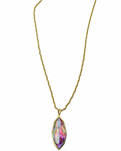ophelia large long pendant necklace