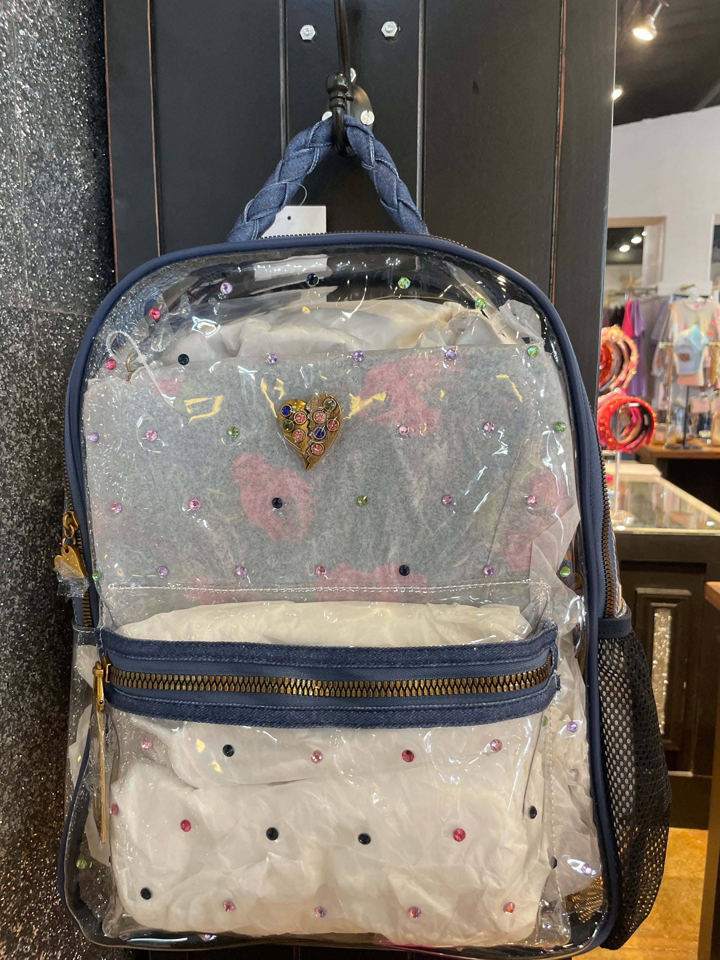clear backpacks