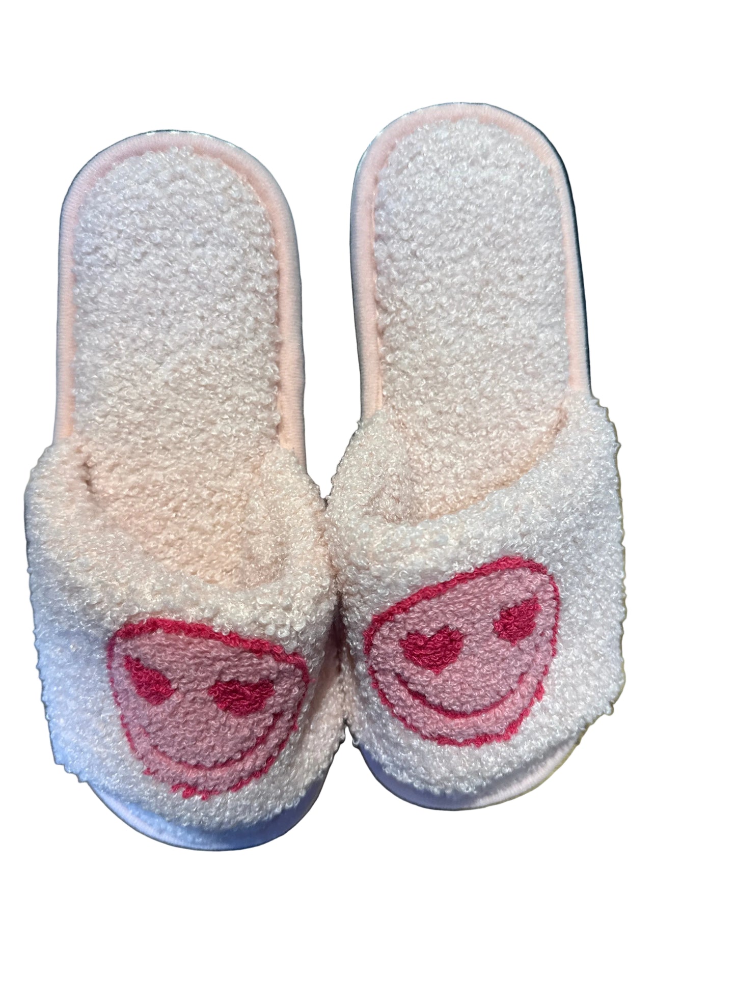 Pink Happy Slippers