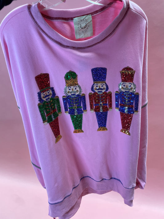 Loose Fit Long Sleeve W/ Nutcracker