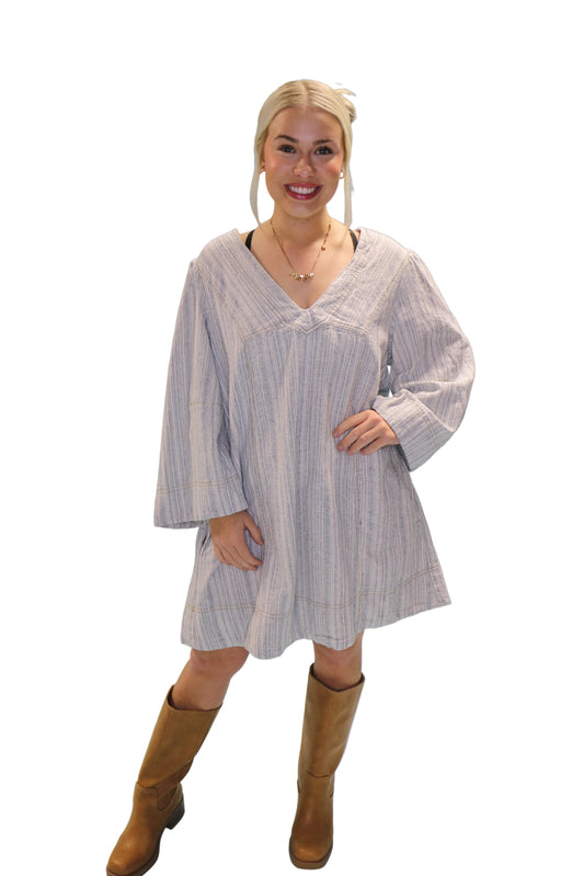 Free People GOLDIE BALOON SLEEVE DRESS