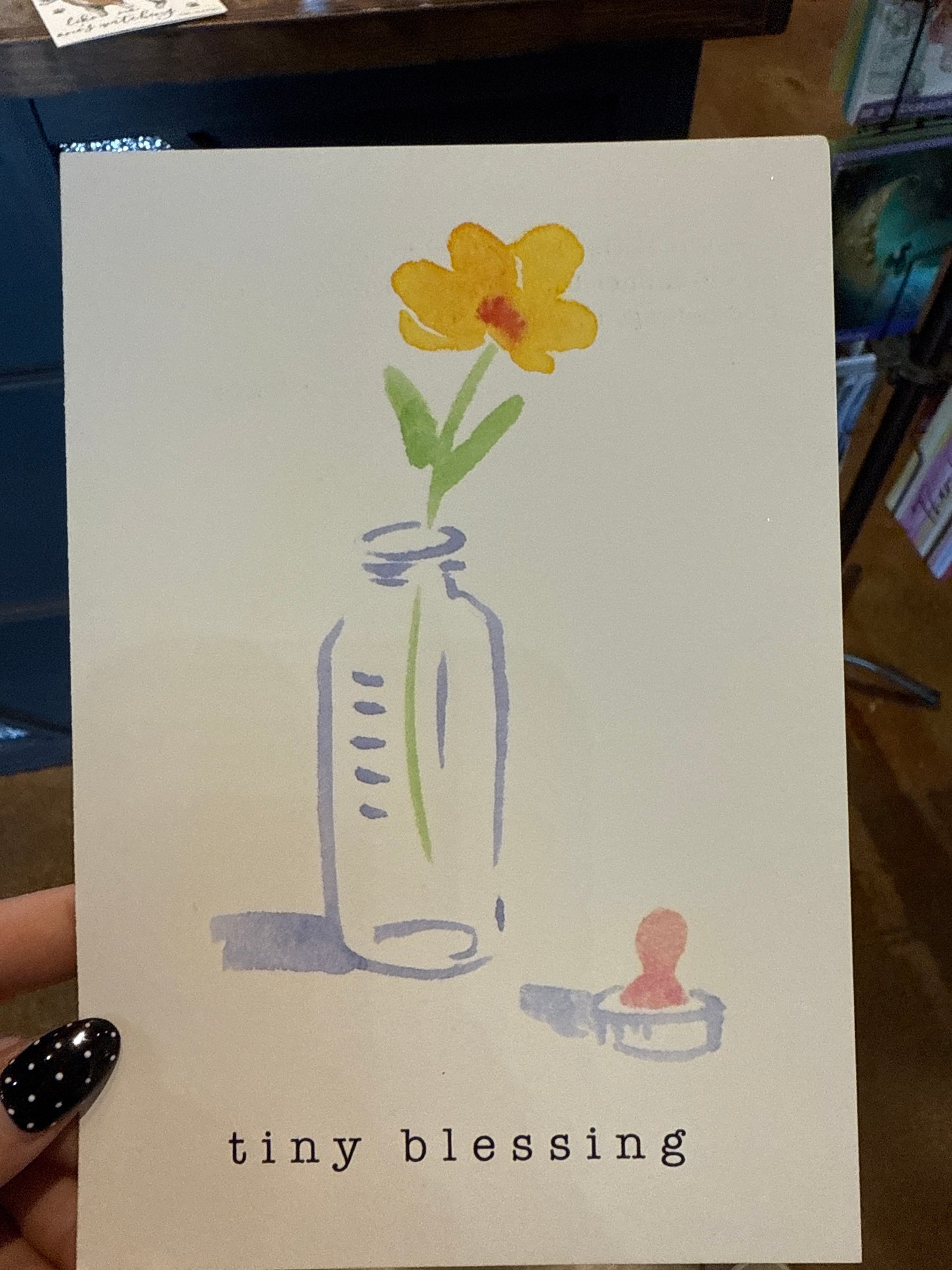 New baby card
