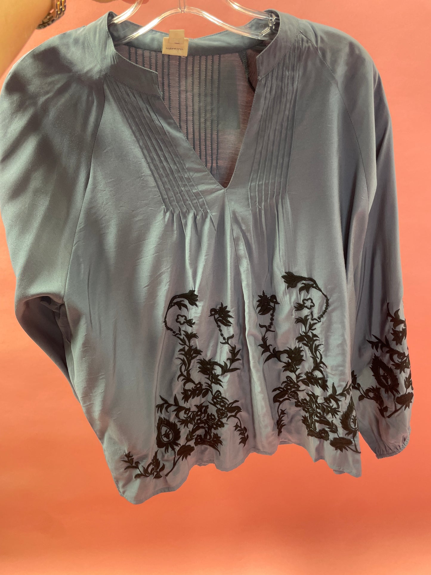 Poet Embroidered Top