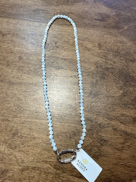 Emery beaded strand necklace