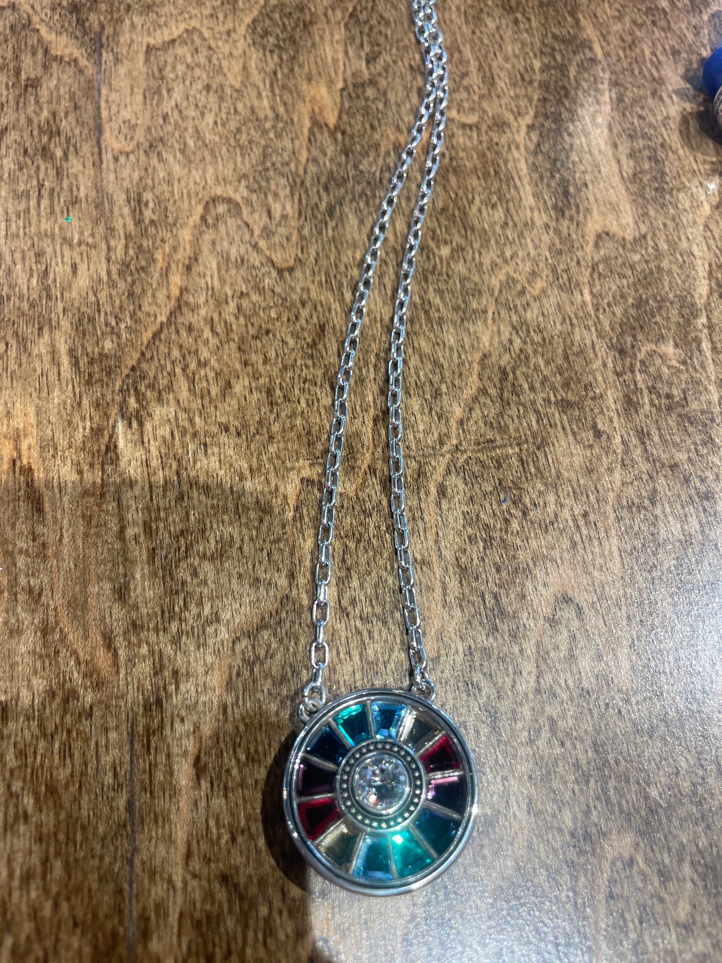 rainbow pendant necklace