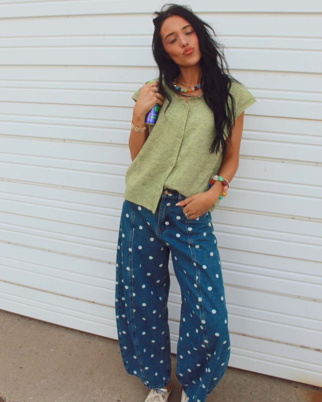 Cap Sleeve Button Front Cardigan