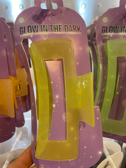 Glow In the Dark Claw Clip