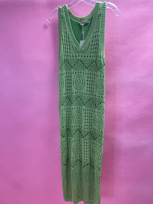 KIWI GREEN KNIT DRESS