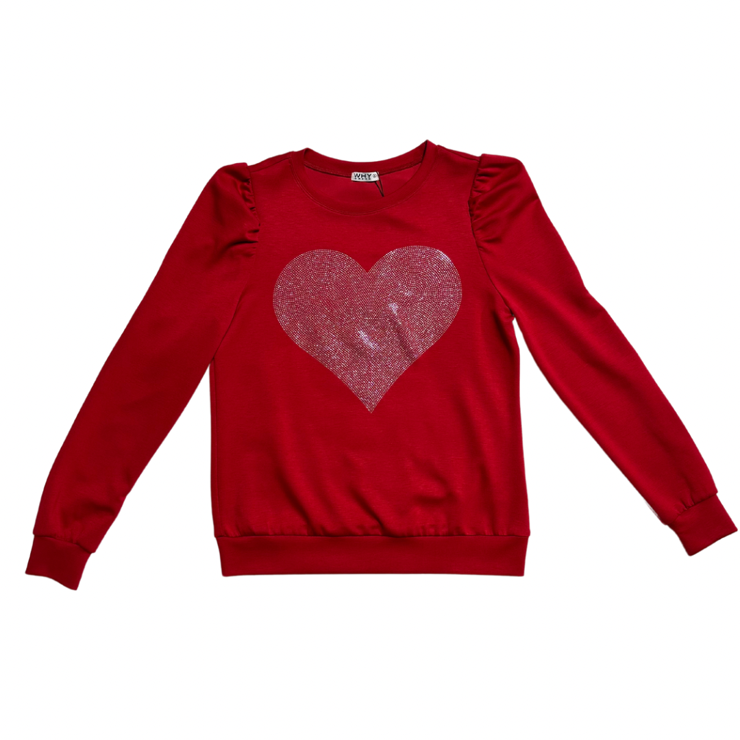 RED HEART LONG SLV