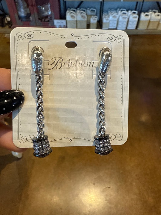 Meridian ventus black post earring