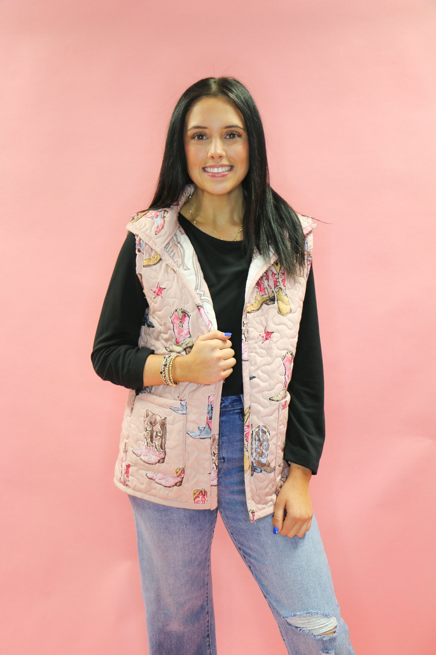 Thunderbird Boot Rose Vest
