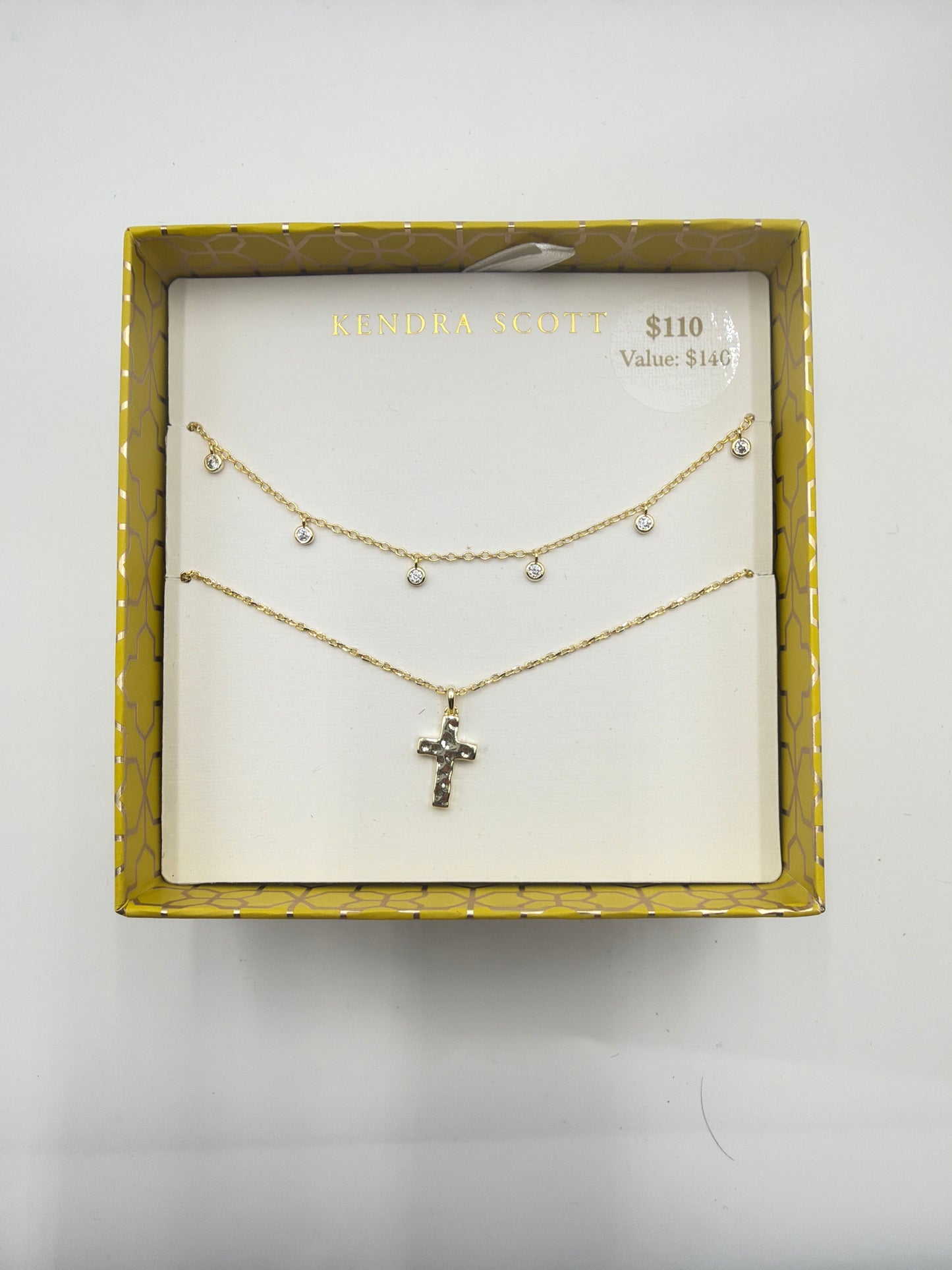 Amelia cross necklace gift set