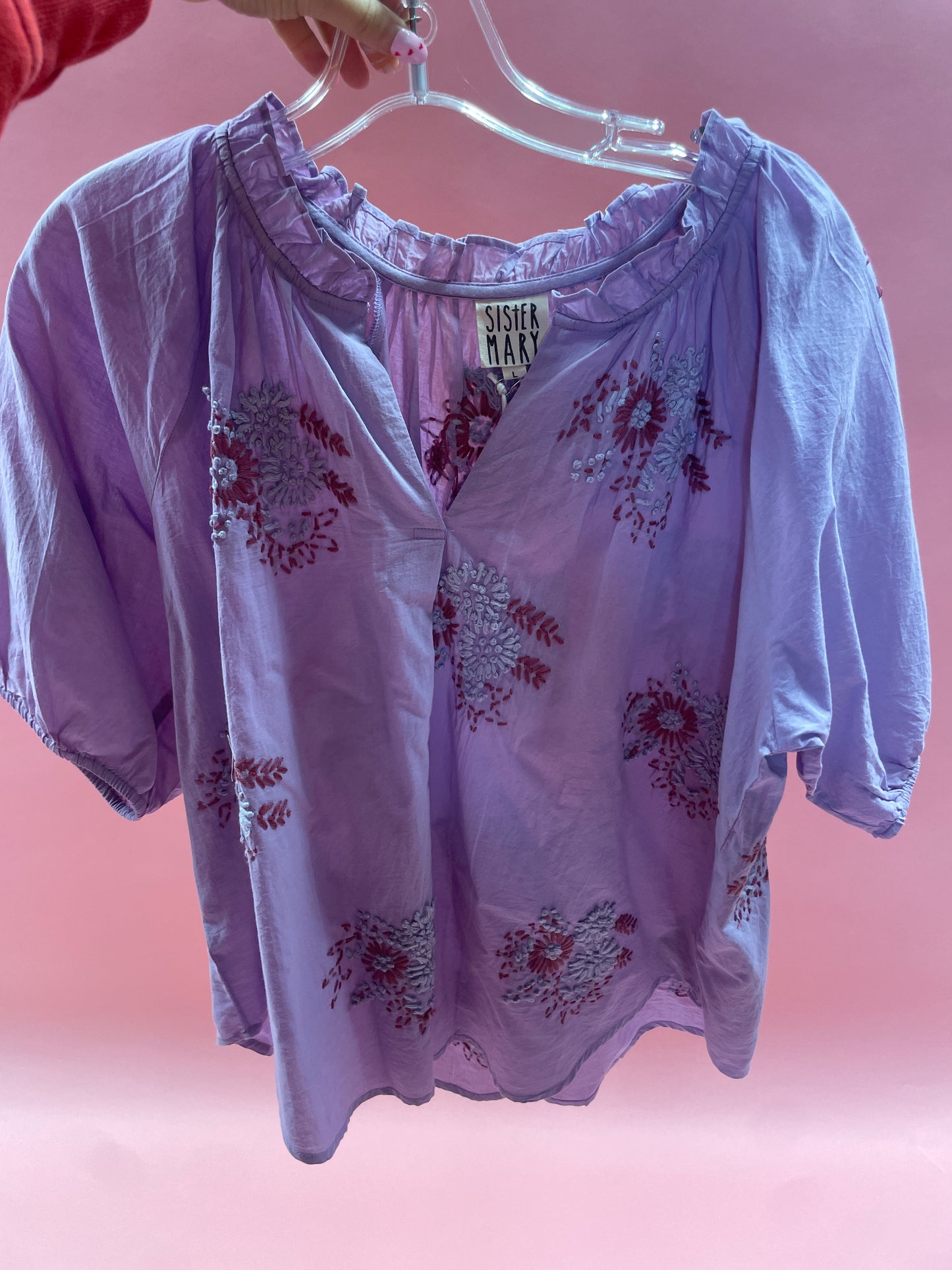 ANITA PURPLE SHORT SLEEVE