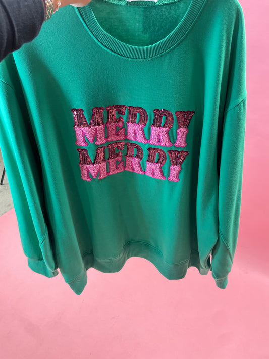 merry merry sweatshirt