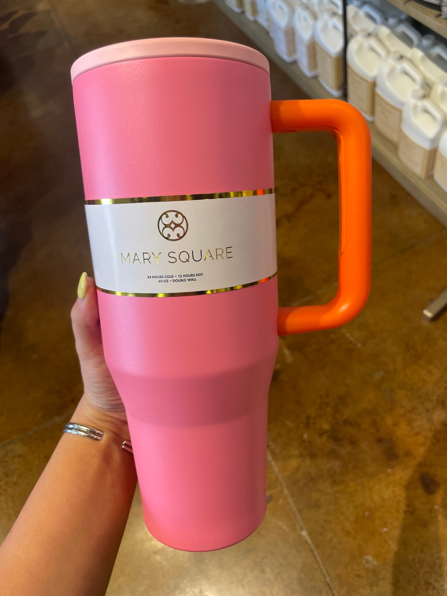 Color Block 40oz Tumbler