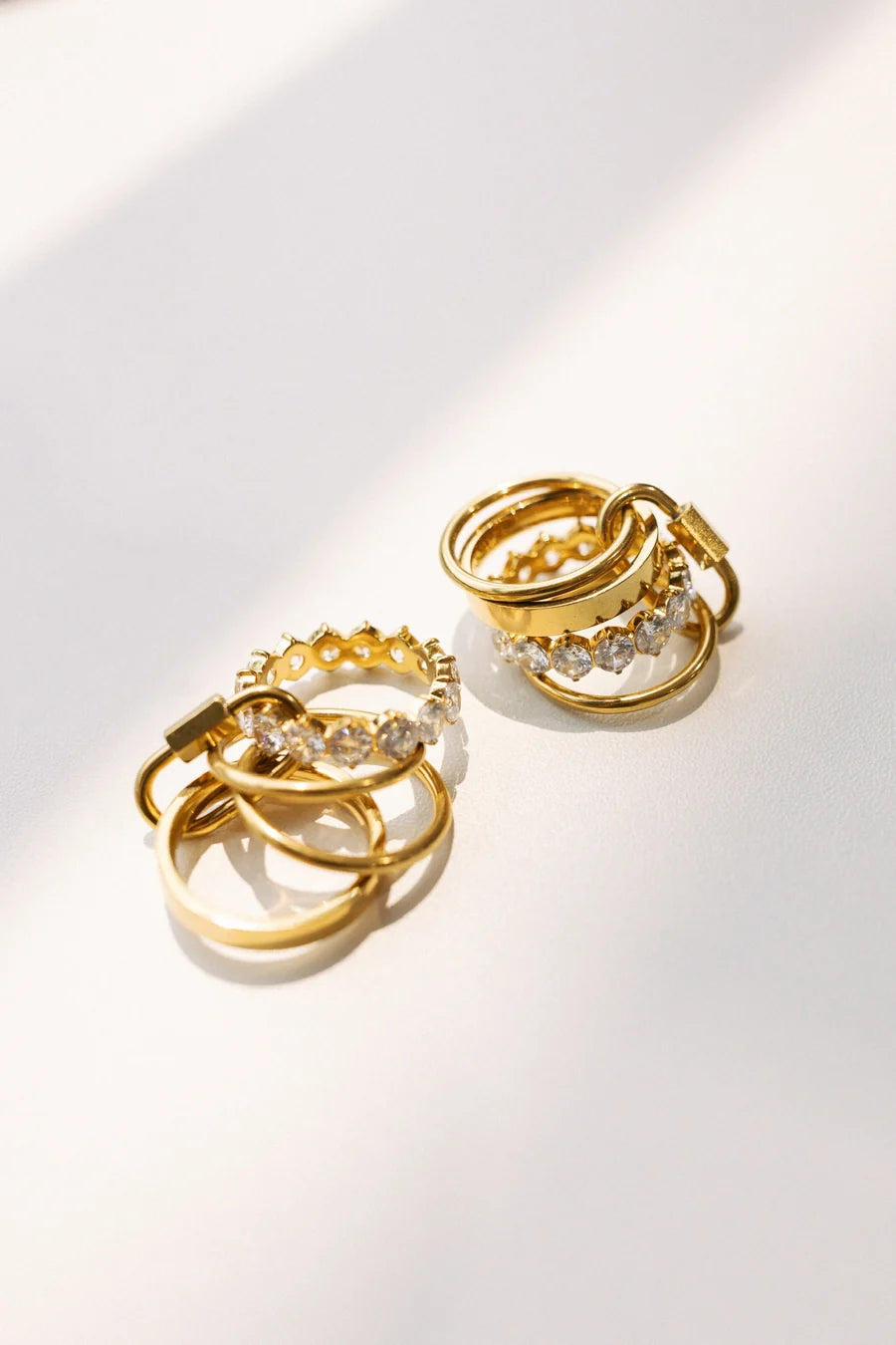 Crystal Stacked Ring