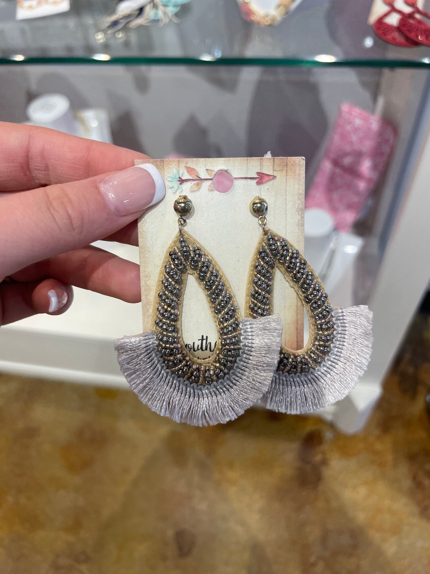 tassel earrings
