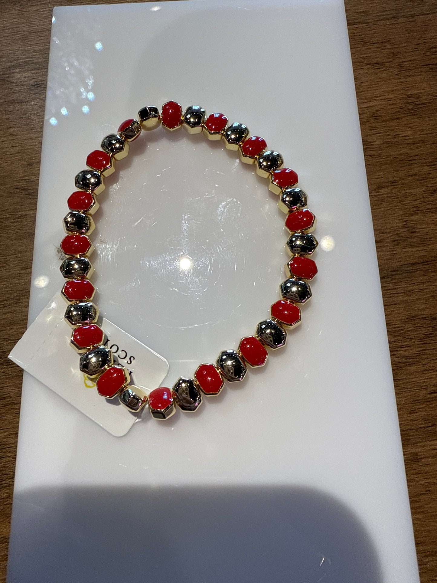 Daphne Enamel stretch bracelet