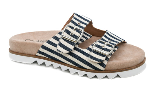 Dash Navy Sandal