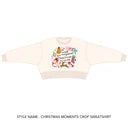 Christmas Moments Crop Sweatshirt