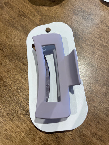 Matte Pastel Claw Clip