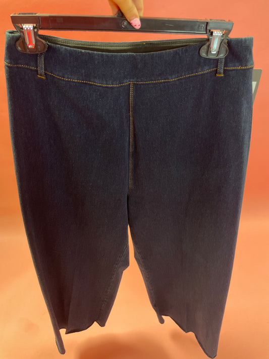HI WAIST WIDE LEG DENIM