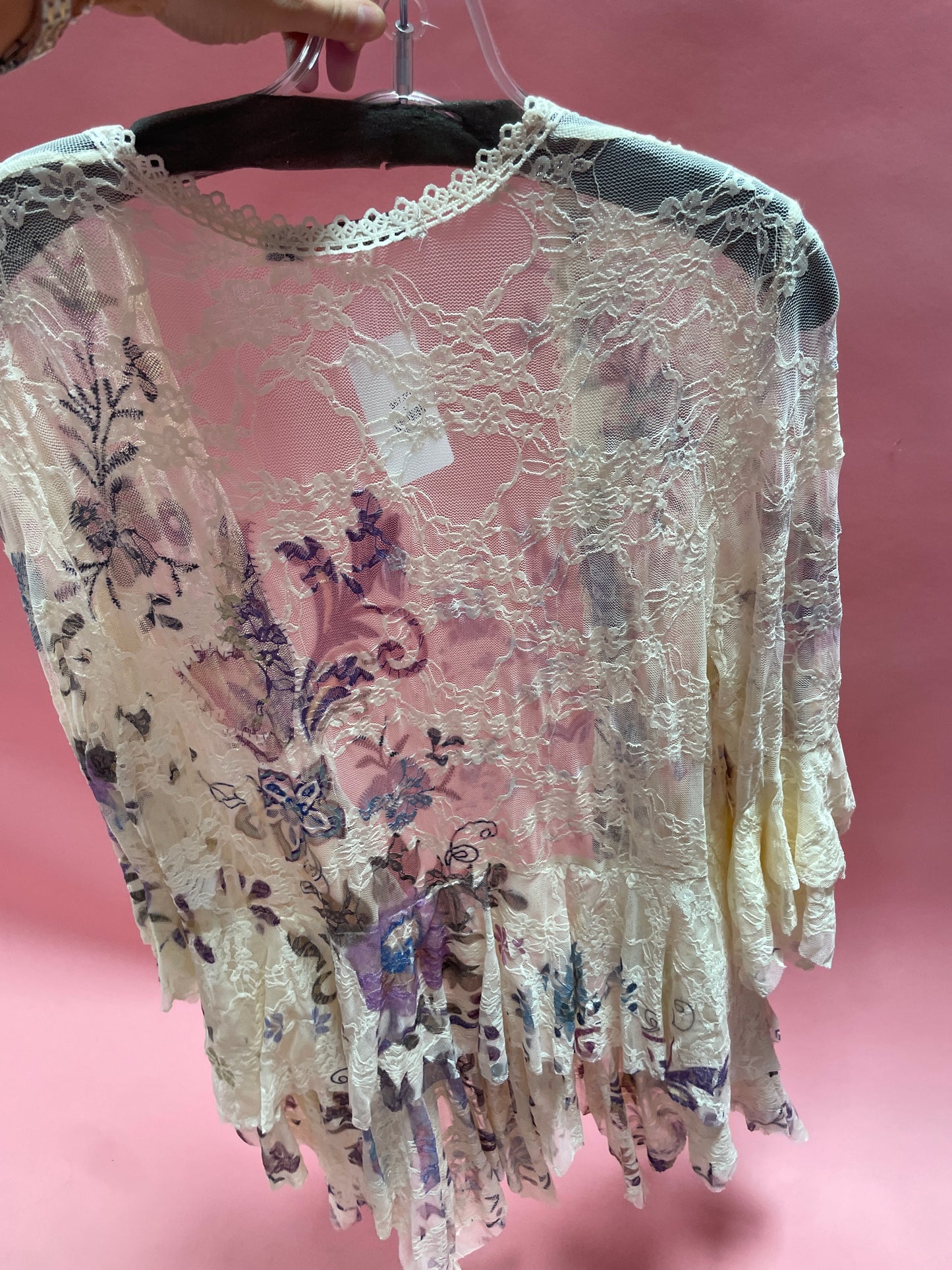 All lace cardigan