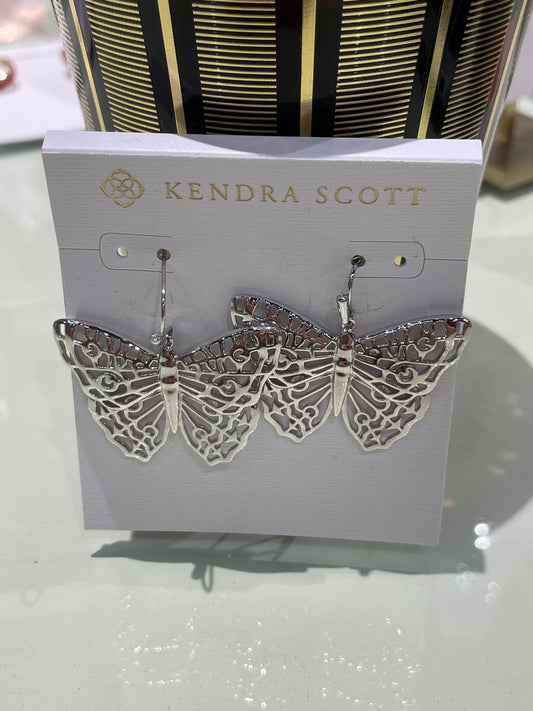 hadley butterfly drop earrings