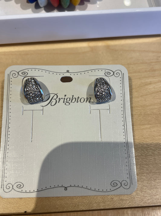 meridian small silver hoop