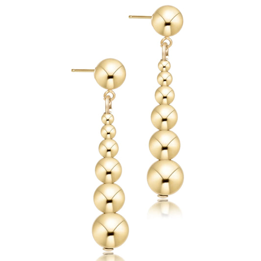 Beaded Classic Graduated Drop