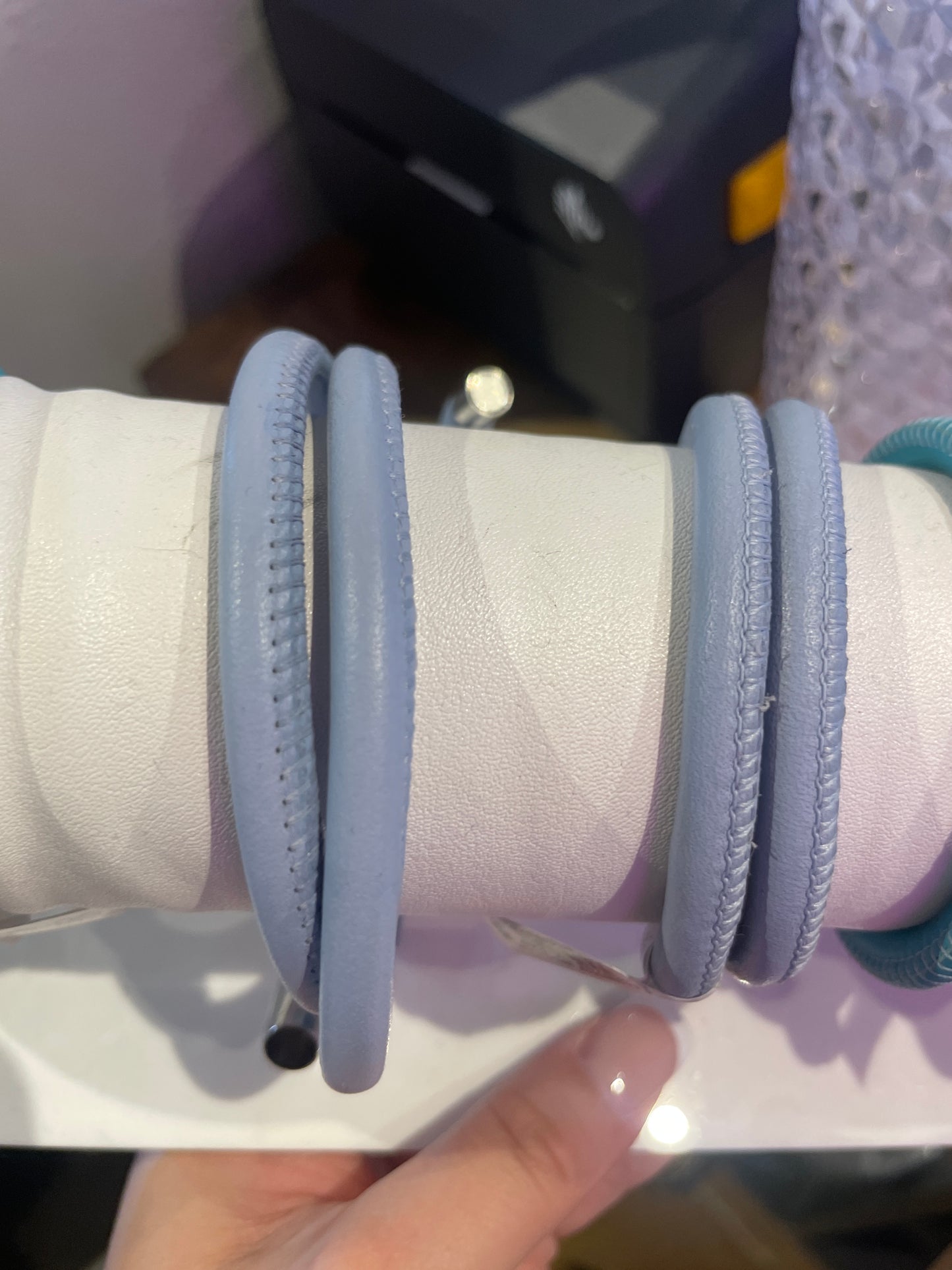lavender wrap bracelet