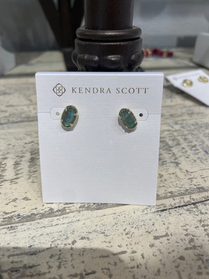 Grayson stone stud earrings