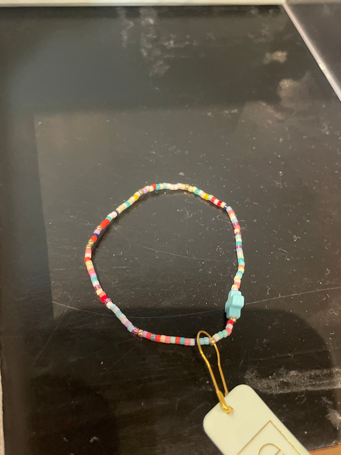 Hope Unwritten Signature Cross Bracelet