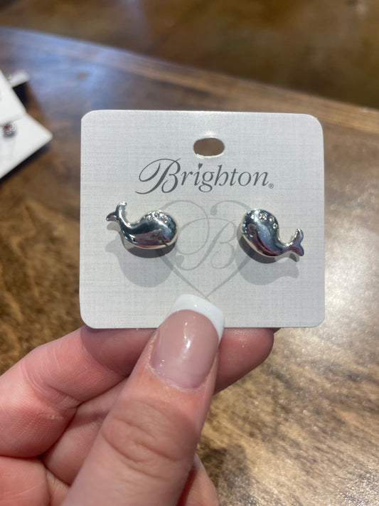 whale earrings