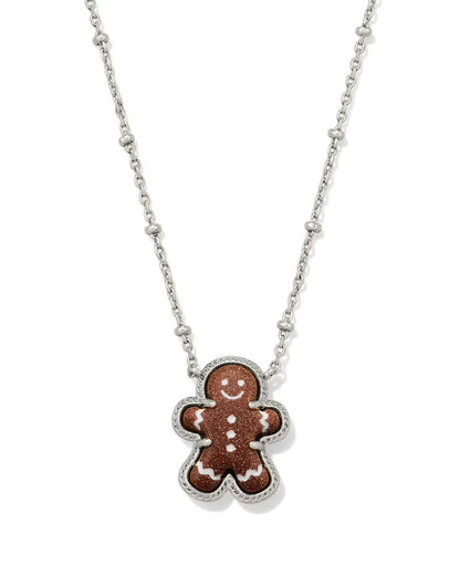 gingerbread necklace